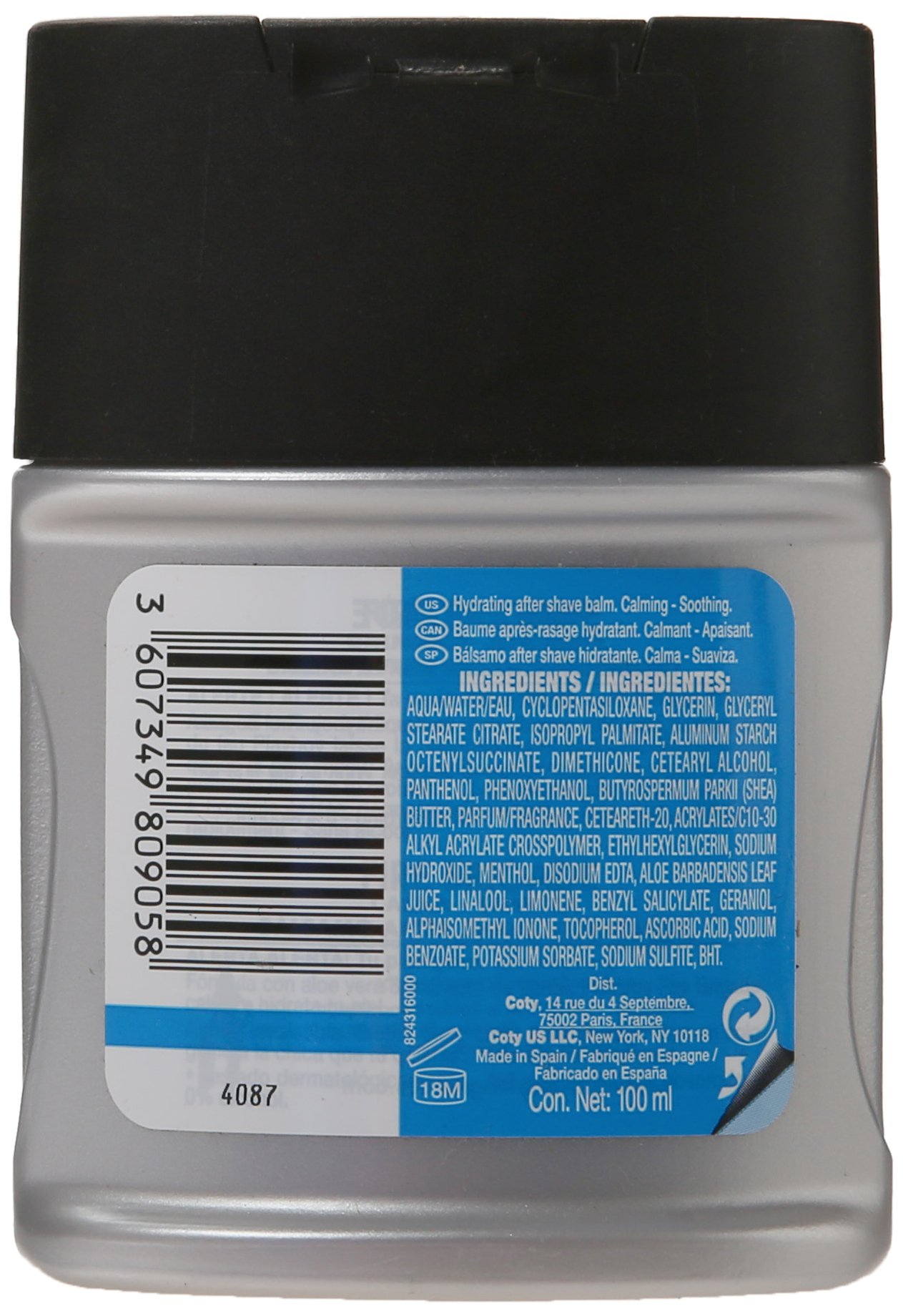 Playboy Male Aftershave Balm, Fire Brigade, 3.4 Fluid Ounce