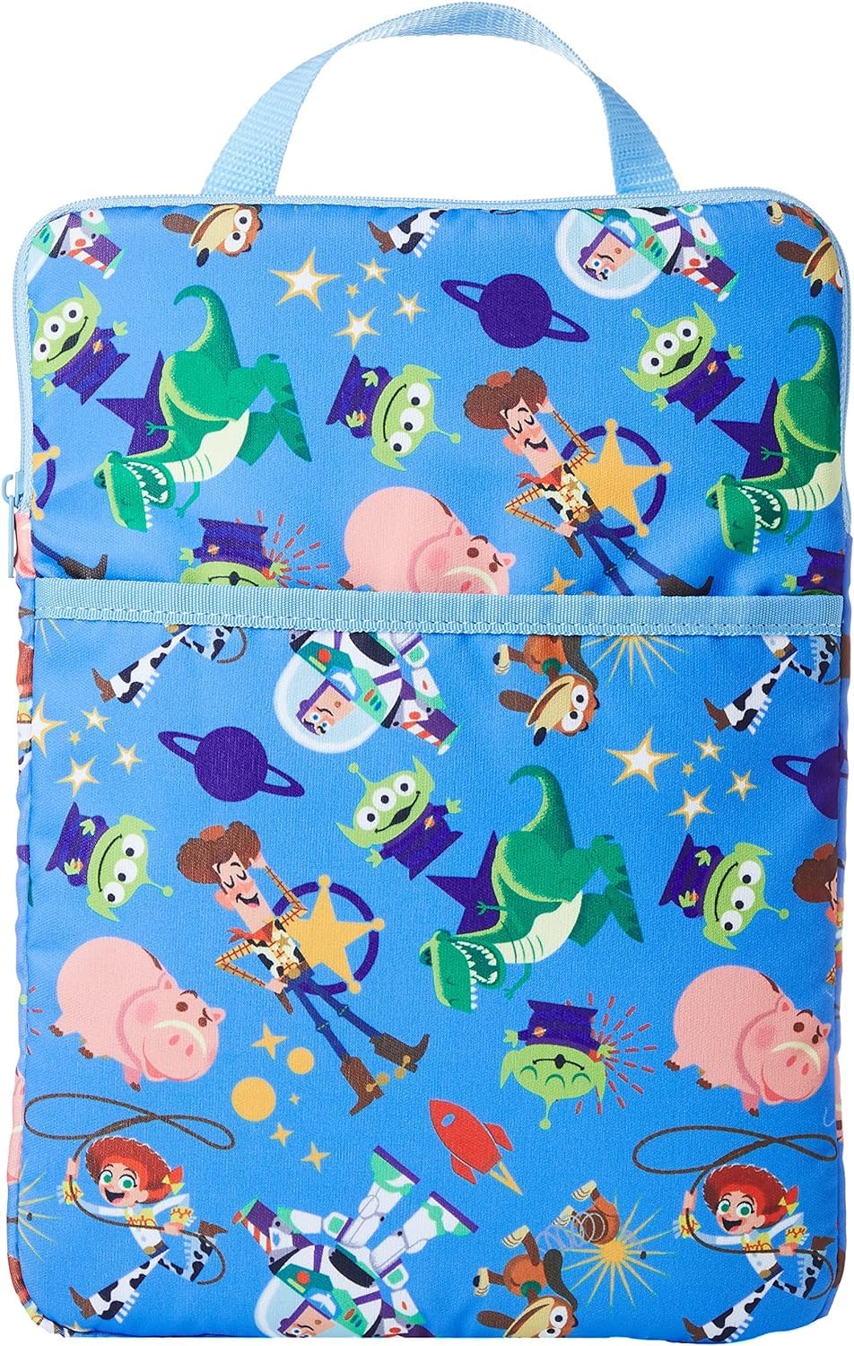 丸眞 タブレットケース ディズニー トイ・ストーリー ハッピーフレンズ 10.2インチ ランドセルに入る 取っ手付き 小学生 かわいい 男の子 女の子 タブレットバッグ 2065039400