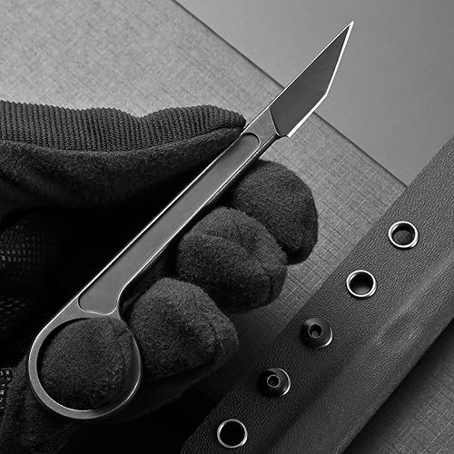 Miniatura 6 de Ccanku C1104 Cuchillo de hoja fija D2 hoja + mango de acero inoxidable cuchillo de hoja fija para caza, supervivencia, campamento al aire libre