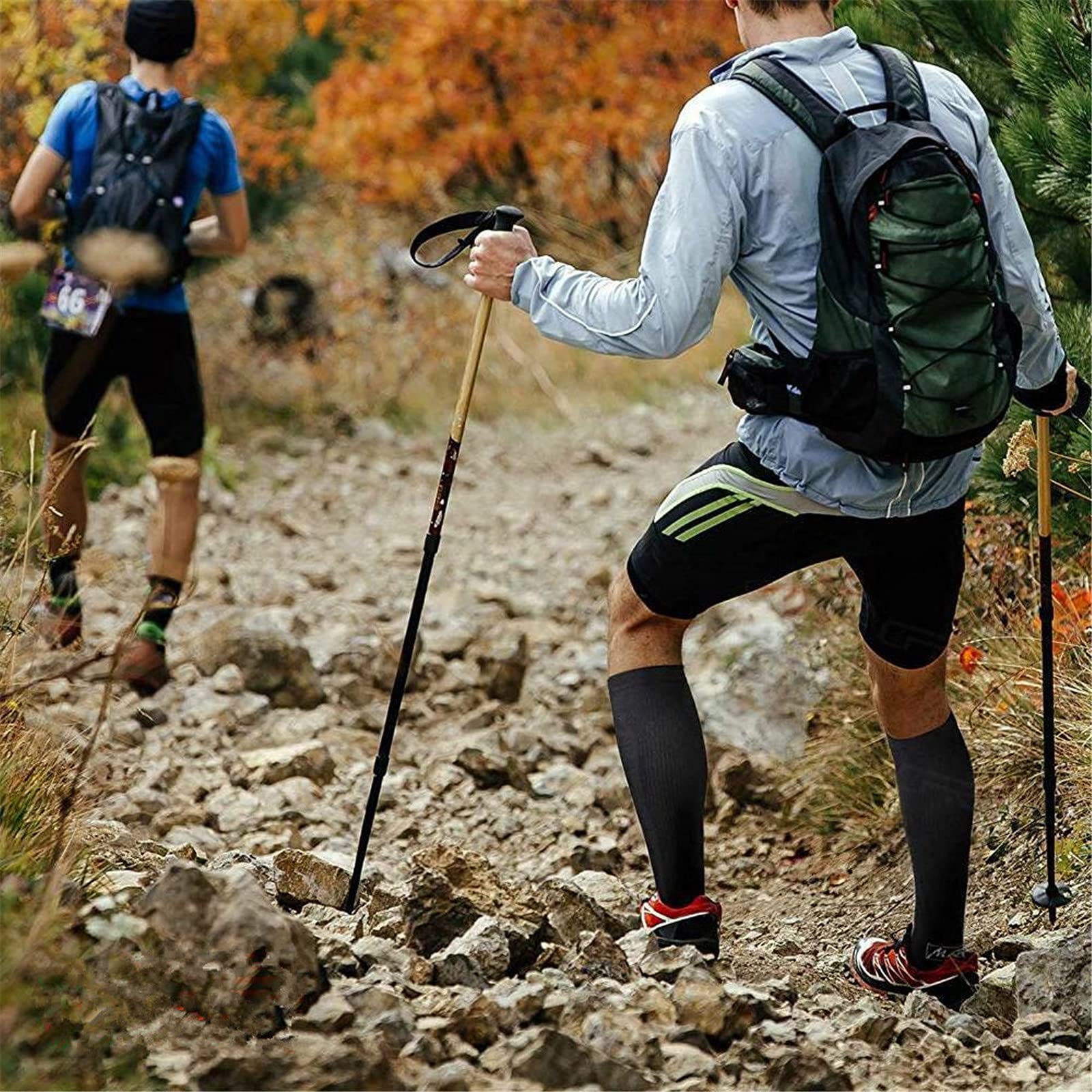 6 paia Graduata Calze a Compressione Per Donne E Uomo - Il Miglior Equipaggiamento Per La Corsa, Infermieri, Sindromi Tibiali, Viaggi In Aereo, Gravidanza. Incrementa La Circolazione E Il Recupero
