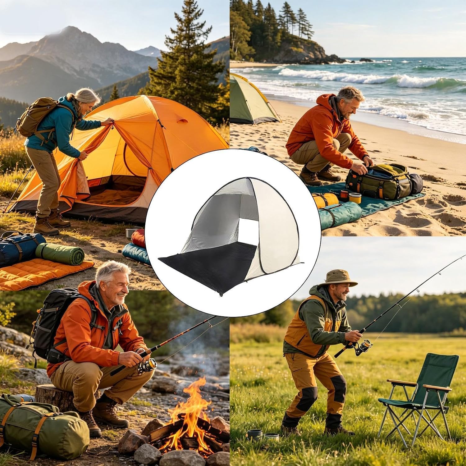 Kids Play Tent - Instant Canopy UV Protection Sun Shelter,Outdoor Beach Sun Shelter,for 2-3 Person Girls Family Outing Fishing Hiking Camping Sunbathing Picnic Playground Backyard Poolside