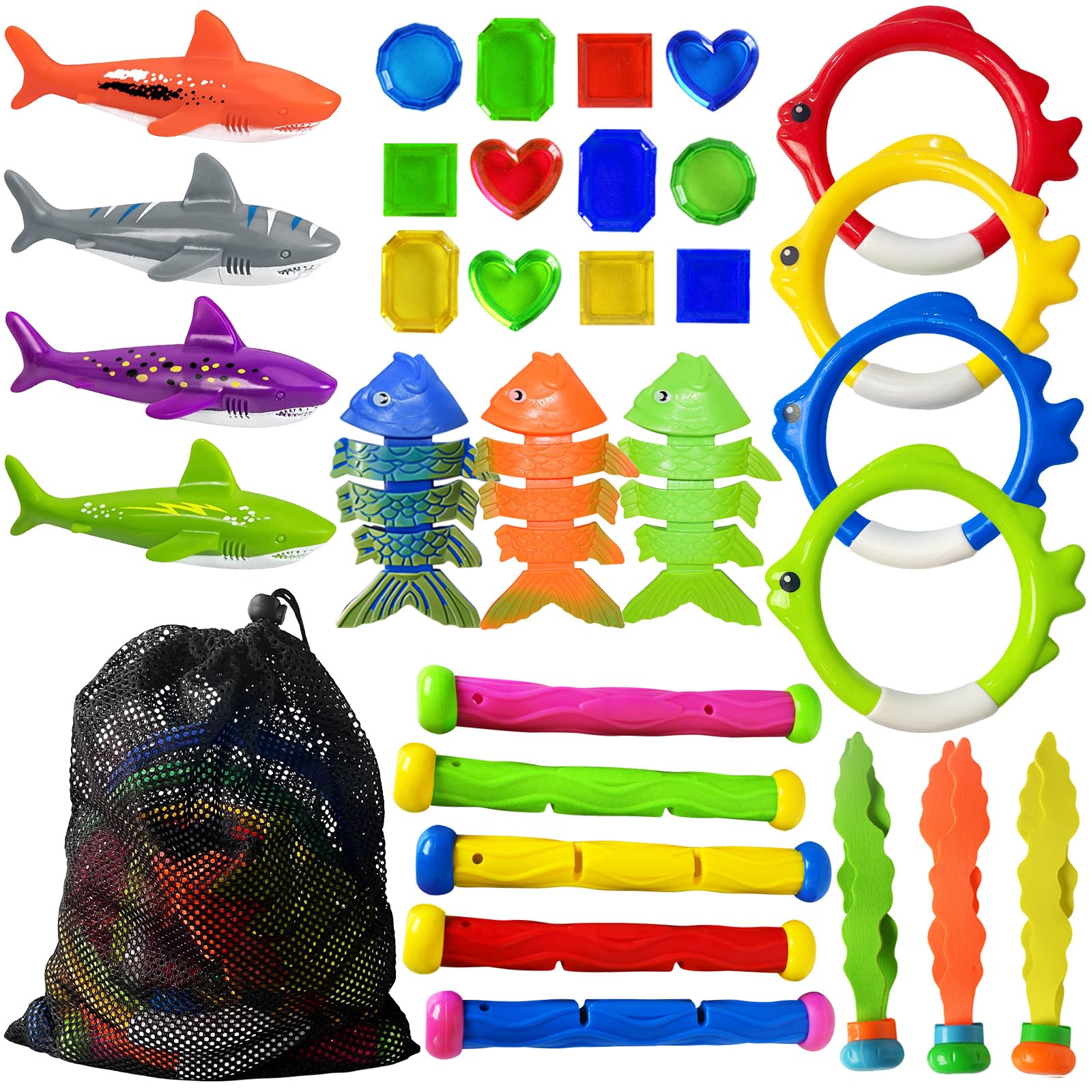Jasonwell 31-Piece Diving Set
