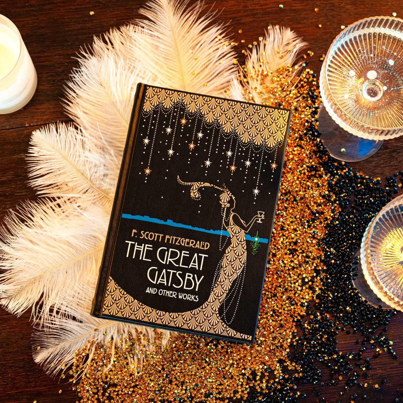 Great Gatsby and Other Works (Leather-bound Classics)