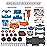 Pup Go 3-in-1 Take Apart Car for Boys Ages 3 4 5 6 7, Building Toys with Electric Drill, 43 Pcs Construction Toy Truck, Build Your Own Car with Play Tools, Ideal STEM Gift for Kids Children (Orange)