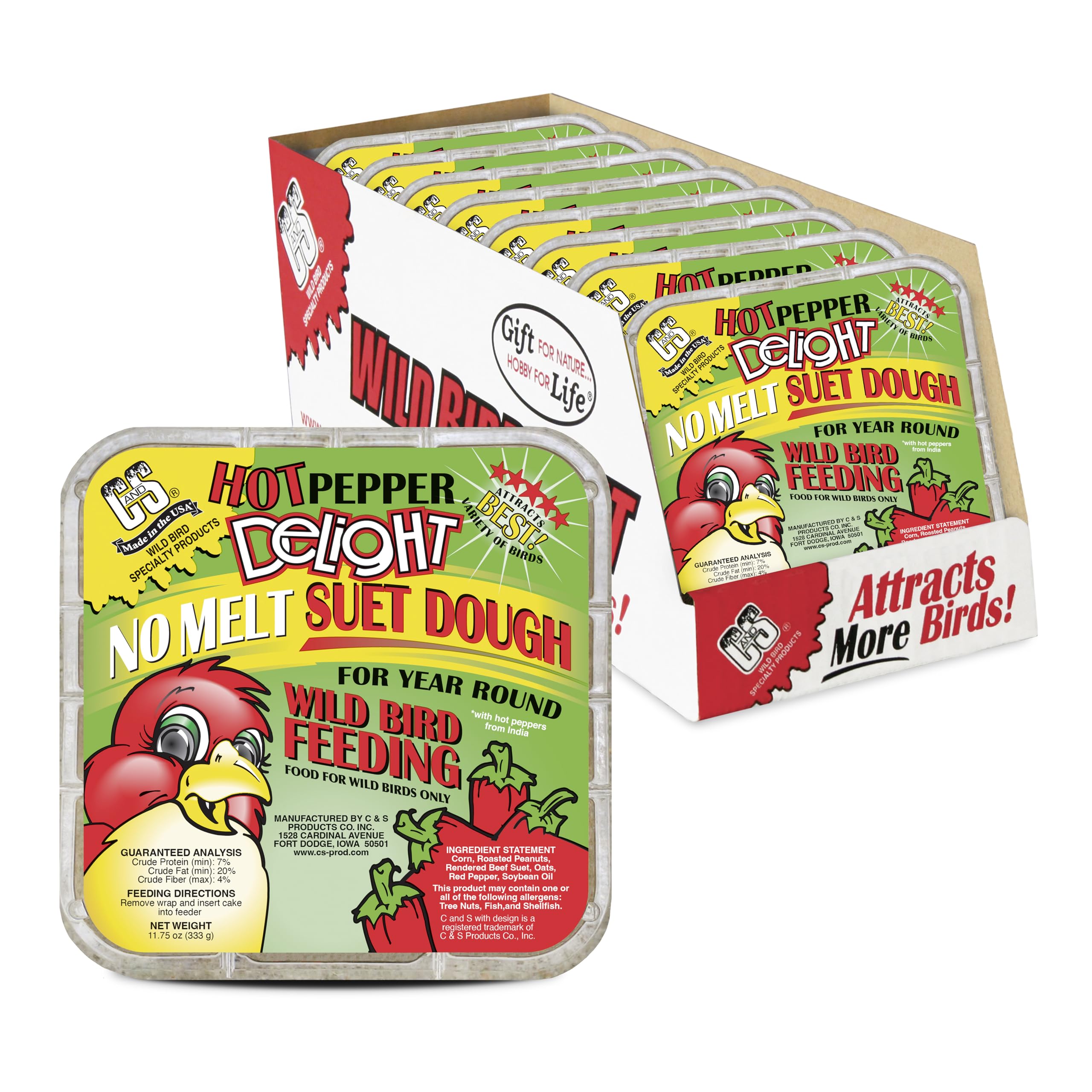 ASTRO チャウヌトレカセット★ 누구나홀딱반한닭チキン★nu:trip Amazon.com : C&S Hot Pepper Delight No Melt Suet Dough 11.75