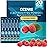 OZENKE Electrolytes Powder Packets, Hydration Packets, Electrolytes Sugar Free, Portable Electrolyte Drink Mix for Rapid Hydration, No Sugar & Low Sodium | 0 Calorie | Raspberry Flavor | 20 Sticks