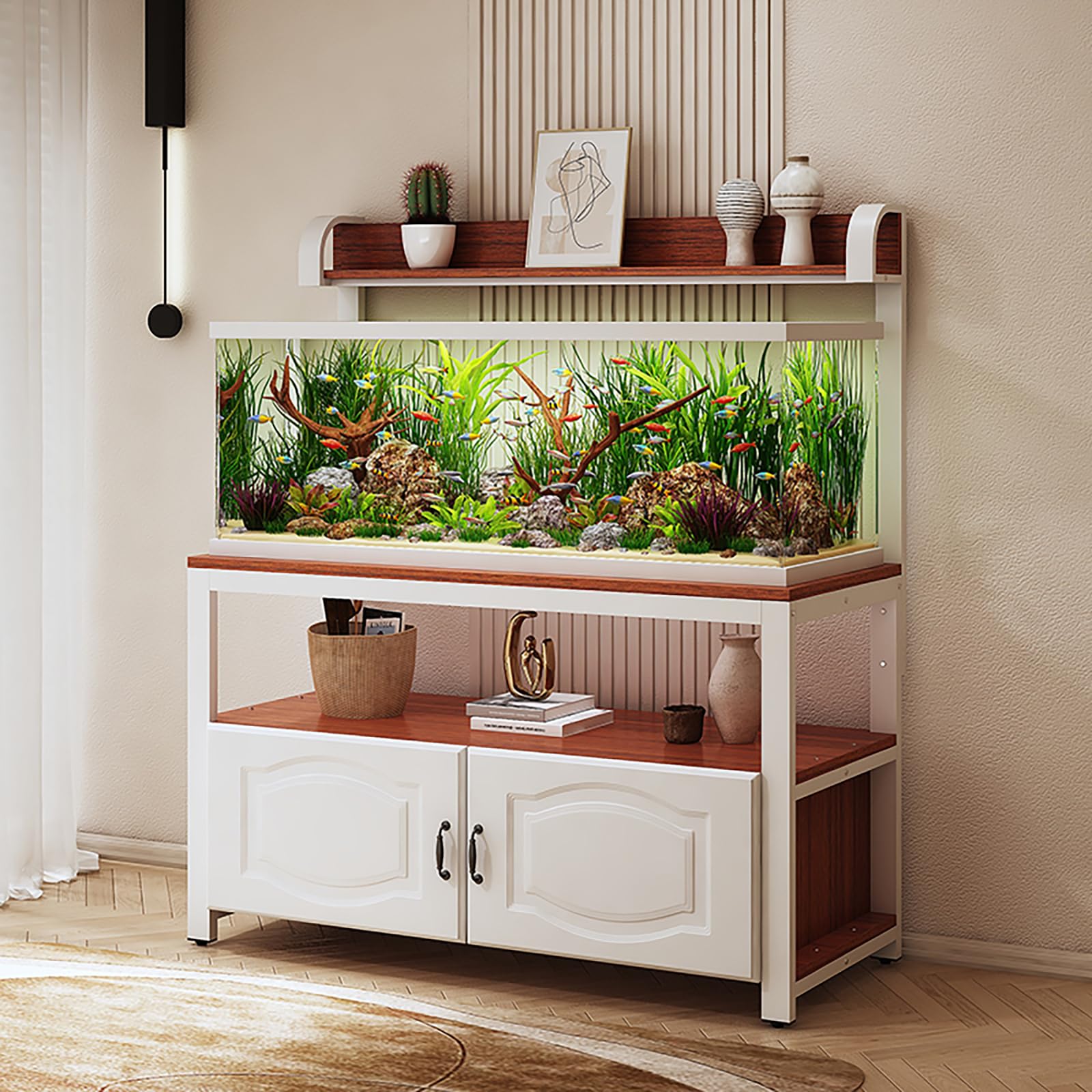 水槽台120cm用 ロータイプ 120cm水槽用MS-3タイプ木製水槽台 : Mtbearsヤフー店