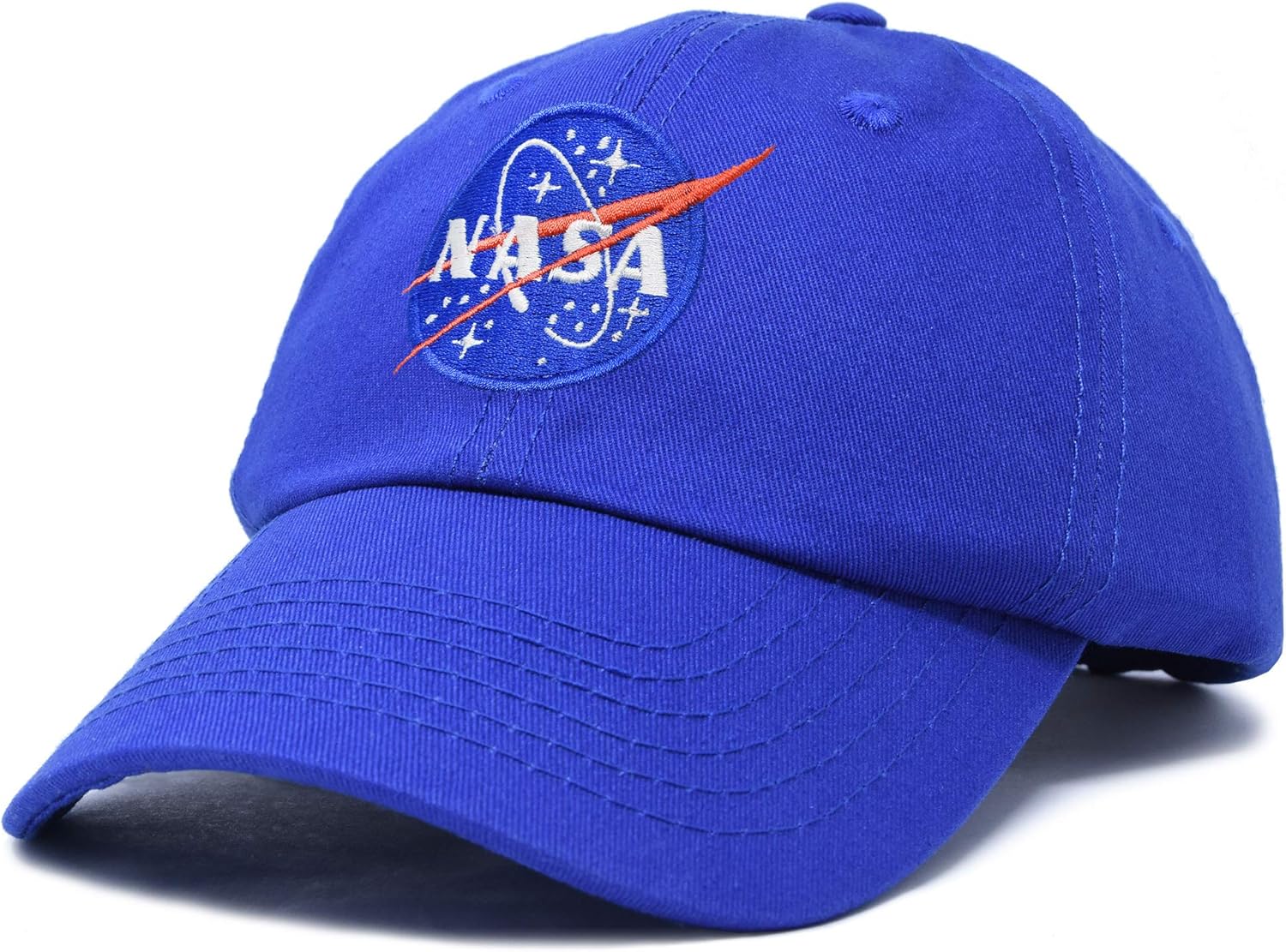 DALIX NASA Embroidered Mens Womens Cotton Dad Hat Baseball Cap Adjustable - Image 4