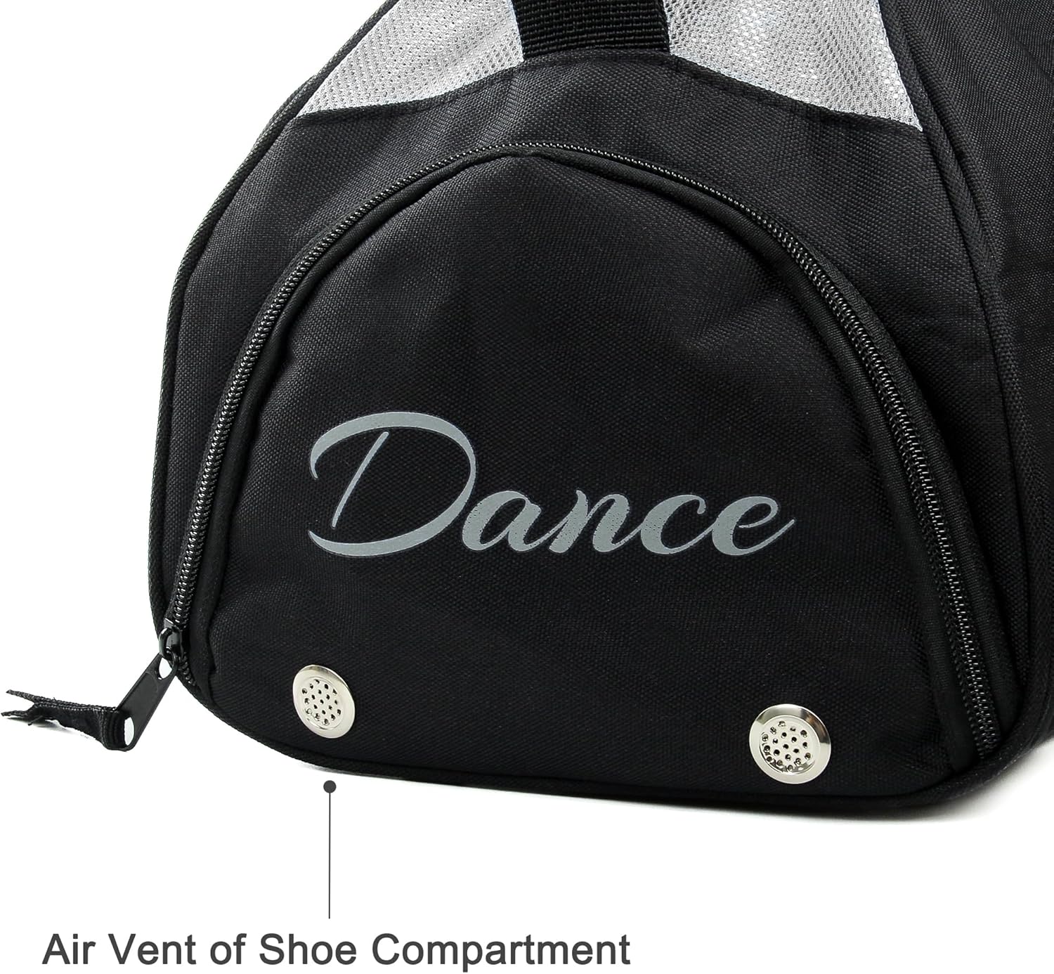 kilofly Ballet Dance Sports Gym Duffel Bag Travel Carry On + Handy Pouch