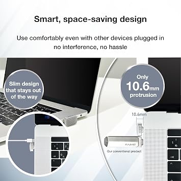 SUNEAST Portable SSD Nano Silver 512GB External Solid State Flash Drive