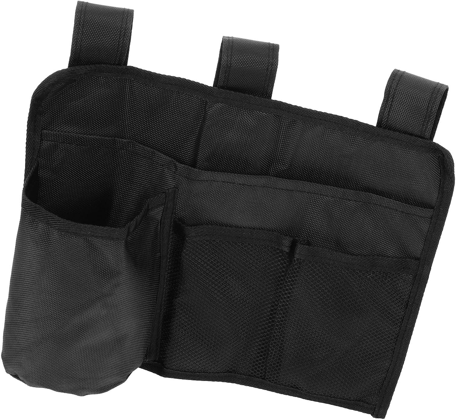 Portable Nylon Hanging Storage Pouch with Multiple Pockets for Chairs