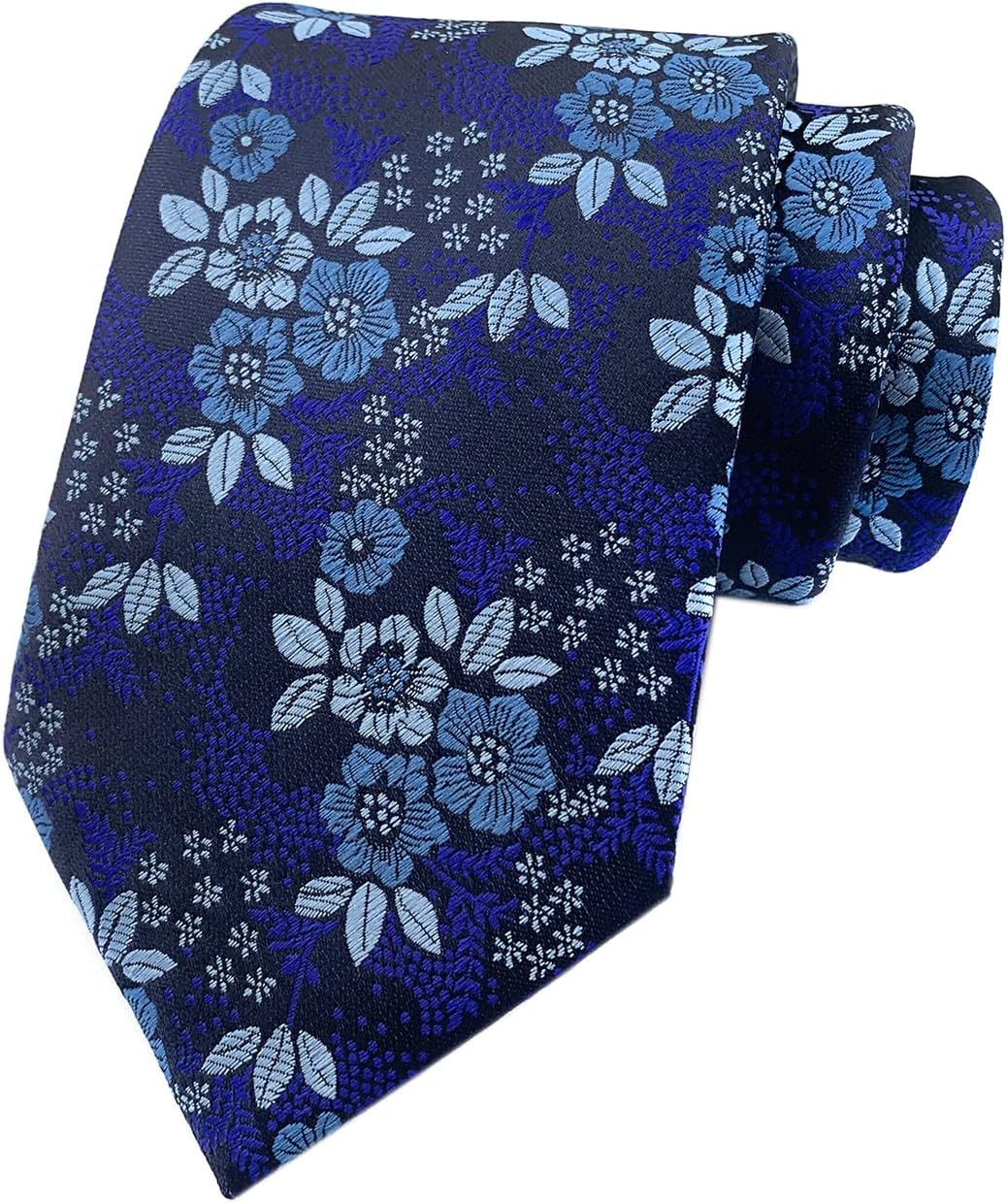 Men's Tie Cravat Jacquard Luxury Small Floral Pattern Wedding Necktie