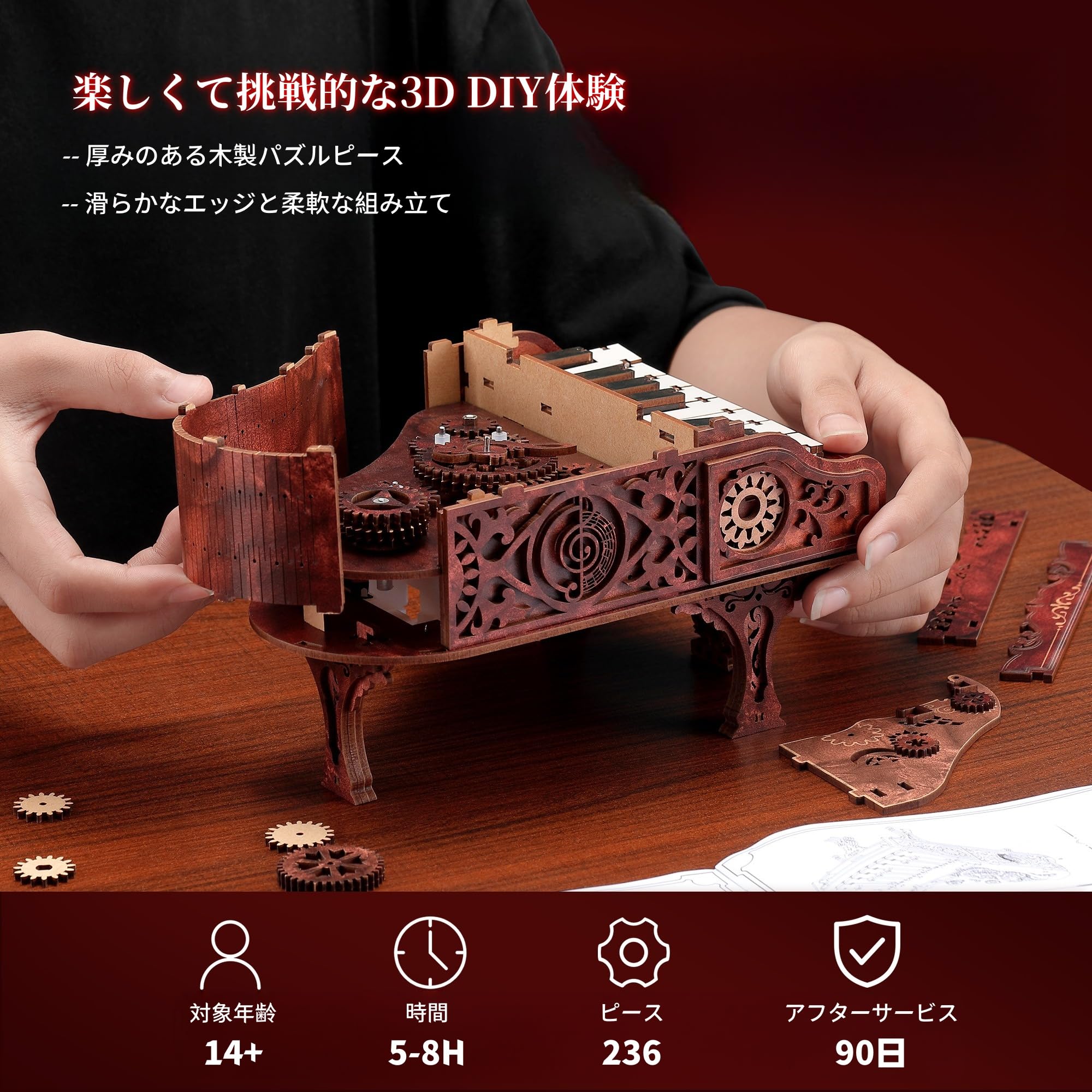KidKraft 木製パズルピース本棚 3つの棚付き プライマリー Amazon.co.jp: KidKraft 木製パズルピース本棚 3つの棚付き