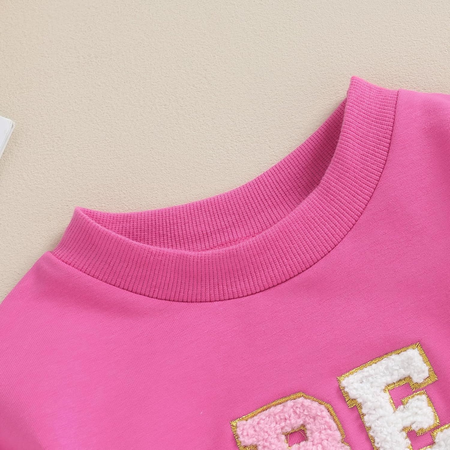 Baby Girl Boy Valentines Day Outfit Cute Heart Sweatshirts Bubble Romper Onesie Valentines Day Toddler Clothes - Image 3