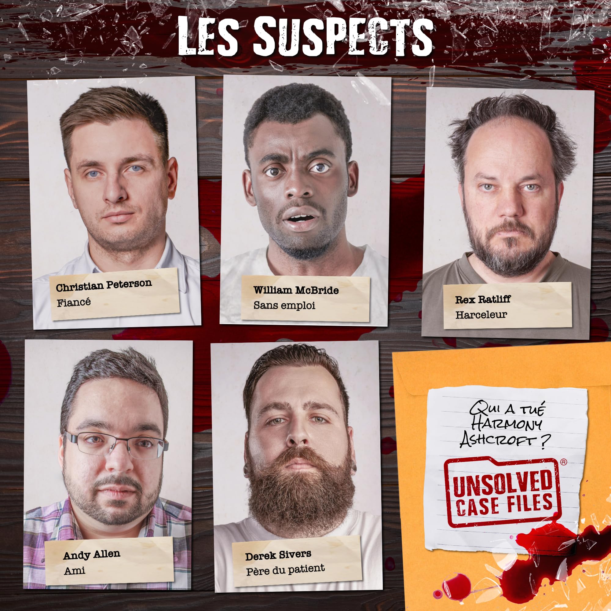 Unsolved Case Files I Jeu d’enquête sur des Affaires de meurtres Non élucidées (français) – Qui a tué Harmony Ashcroft ? Parviendrez-Vous à démasquer l’auteur du Crime ?