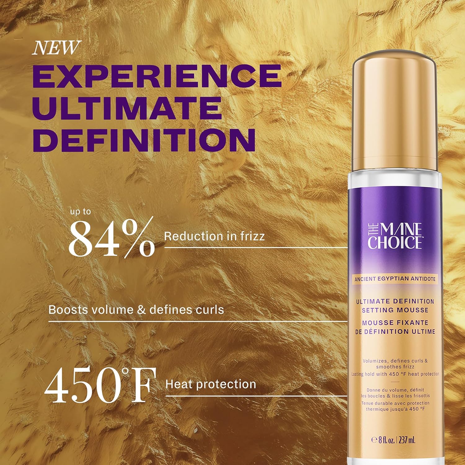 The Mane Choice Ancient Egyptian Antidote Ultimate Definition Setting Mousse - Image 2