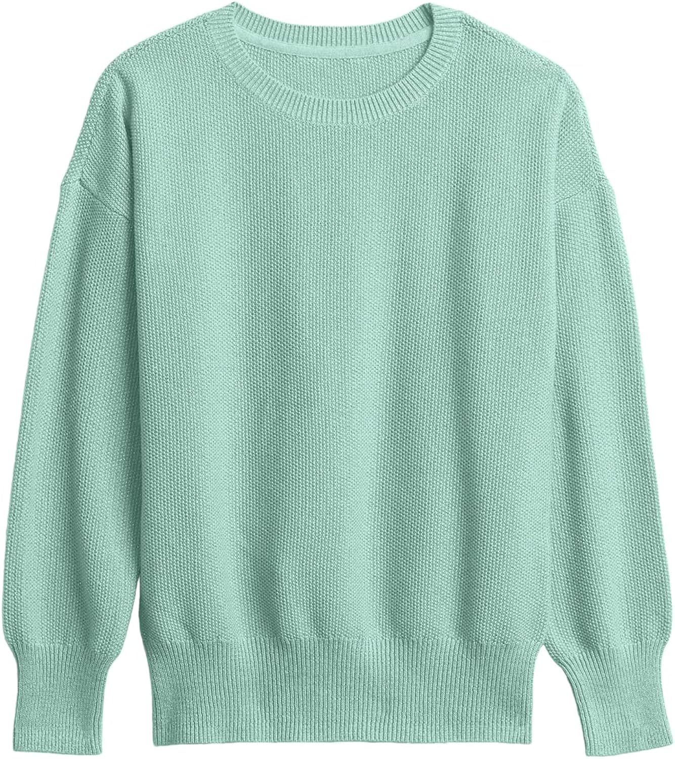 PLNOTME Girls' Pullover Sweaters Cute Long Sleeve Crewneck Knit Jumper Tops : Clothing, Shoes & Jewelry