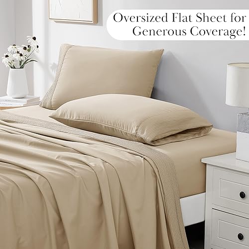 Vista 143 de Southshore Fine Linens®, juego de ropa de cama con bolsillo profundo Negro