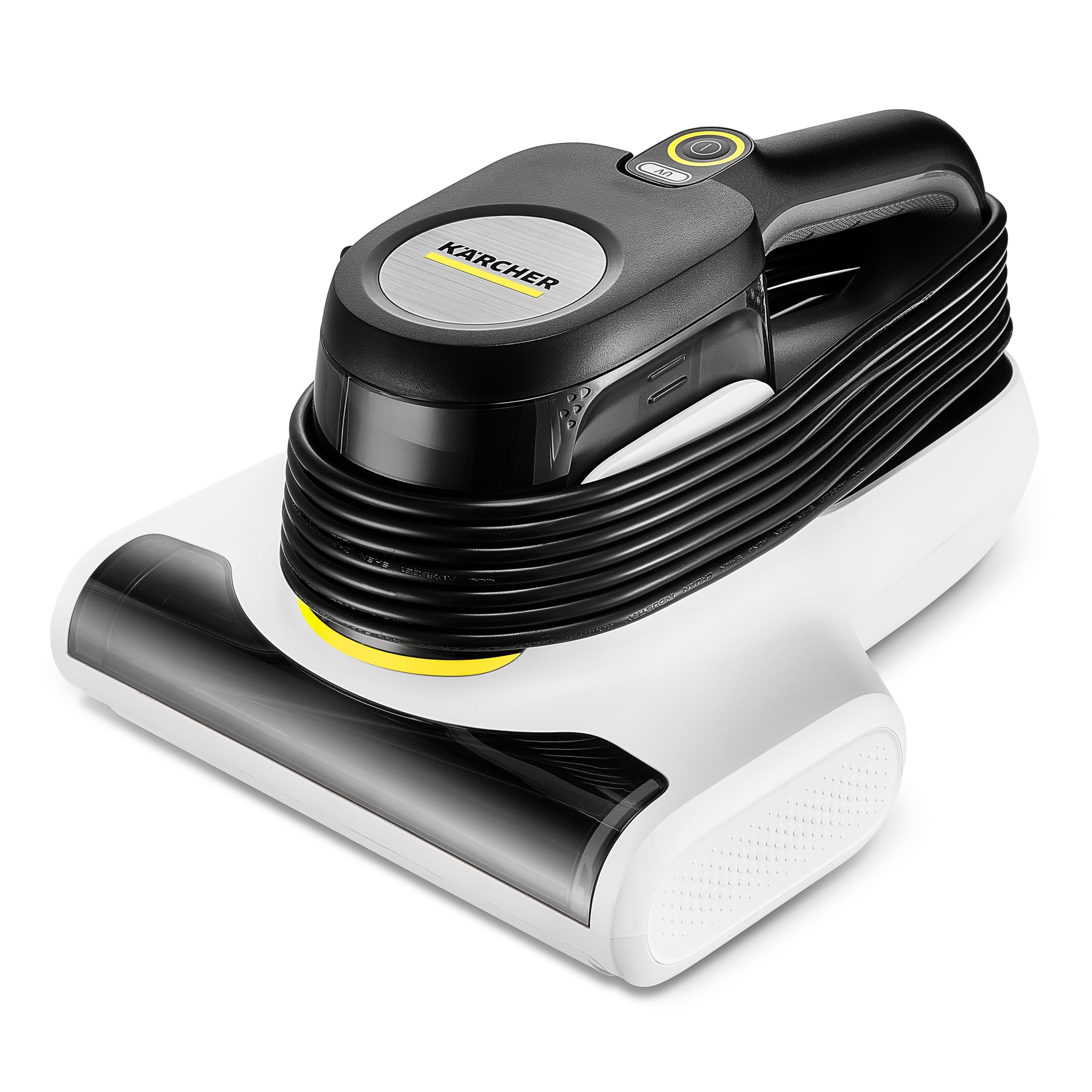 KÄRCHER aspirateur pour Matelas VCH 4 UVClean, Nettoyage hygiénique avec lumière UV-C, Rouleau Batteur et Fonction Aspiration, Puissance : 500 W, élimine acariens et bactéries, pour Les allergiques