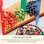 Cuisinart Advantage 12-Piece Knife Set, Bright (6 Knives and 6 Knife Covers)