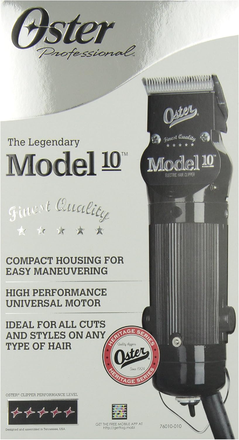 Oster Model 10 Hair Clipper, Black