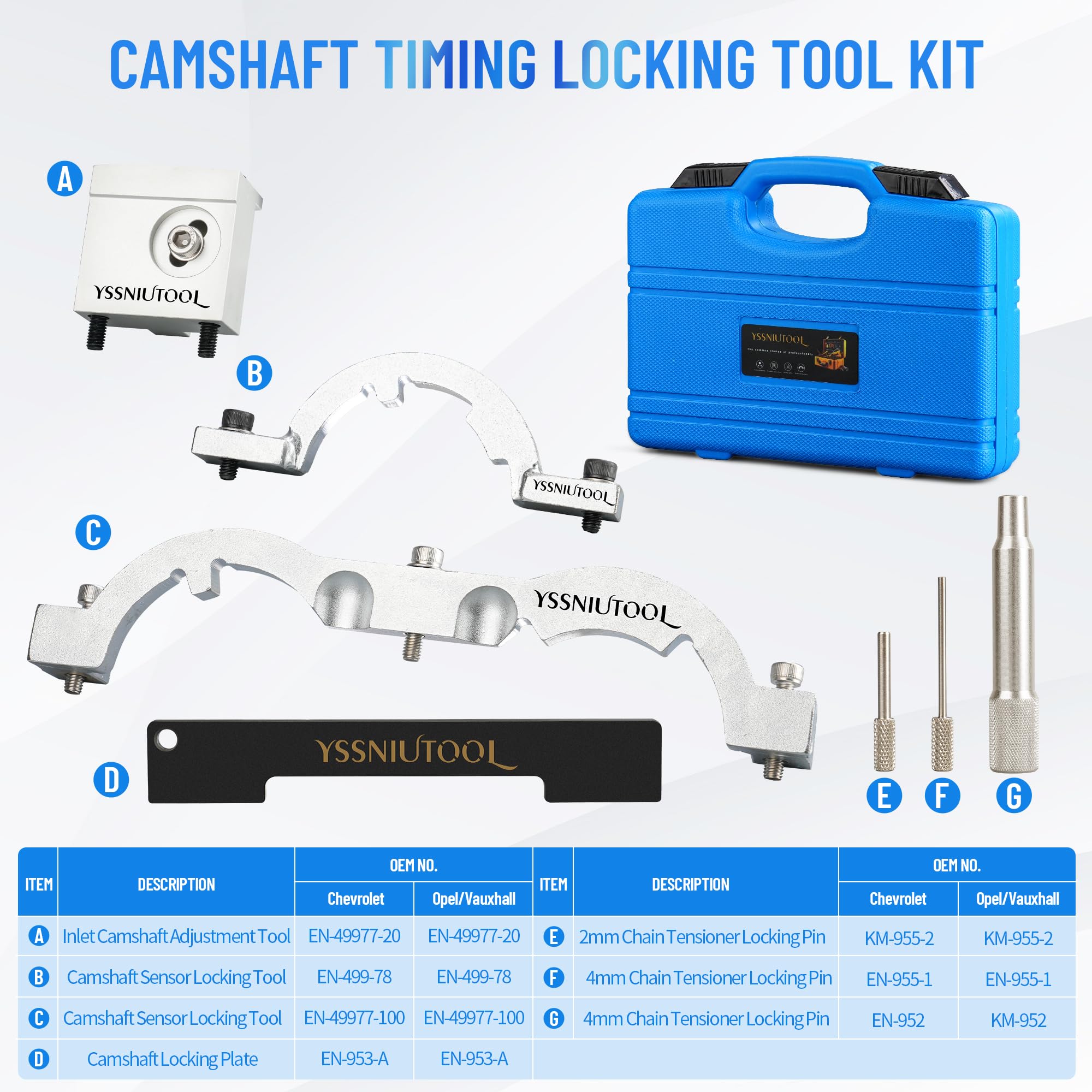 Vauxhall Chevy Turbo Timing Tool Engine Timing Tool Kit For Vauxhall ...