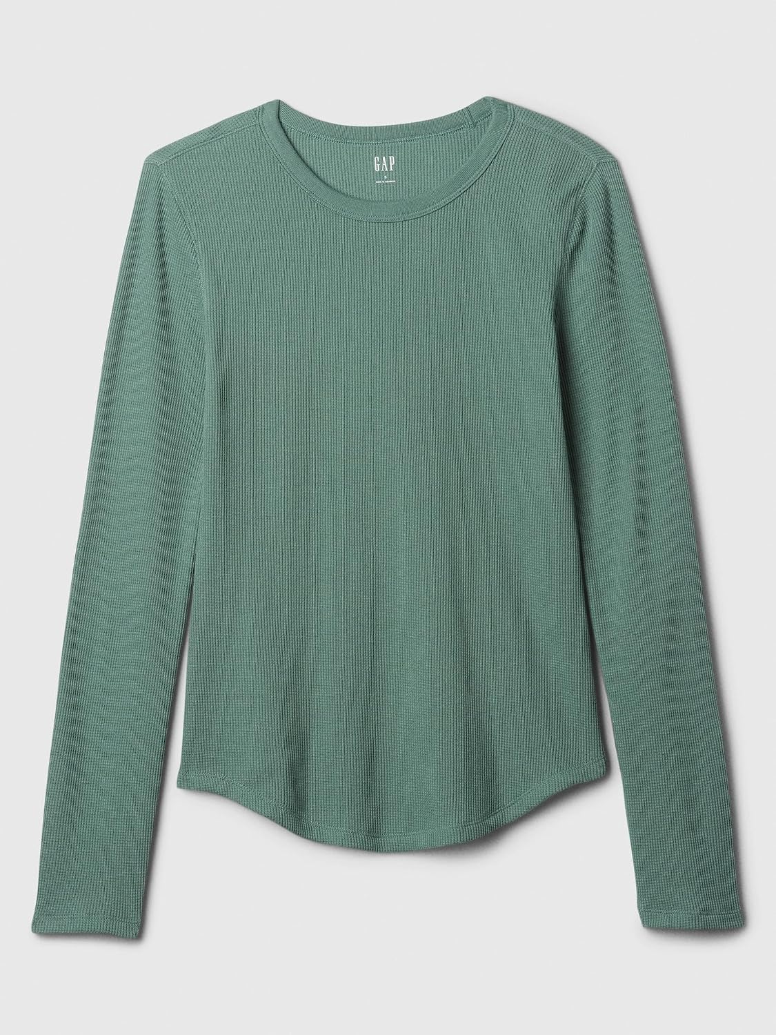 Gap Women's Long Sleeve Waffle Knit T-Shirt