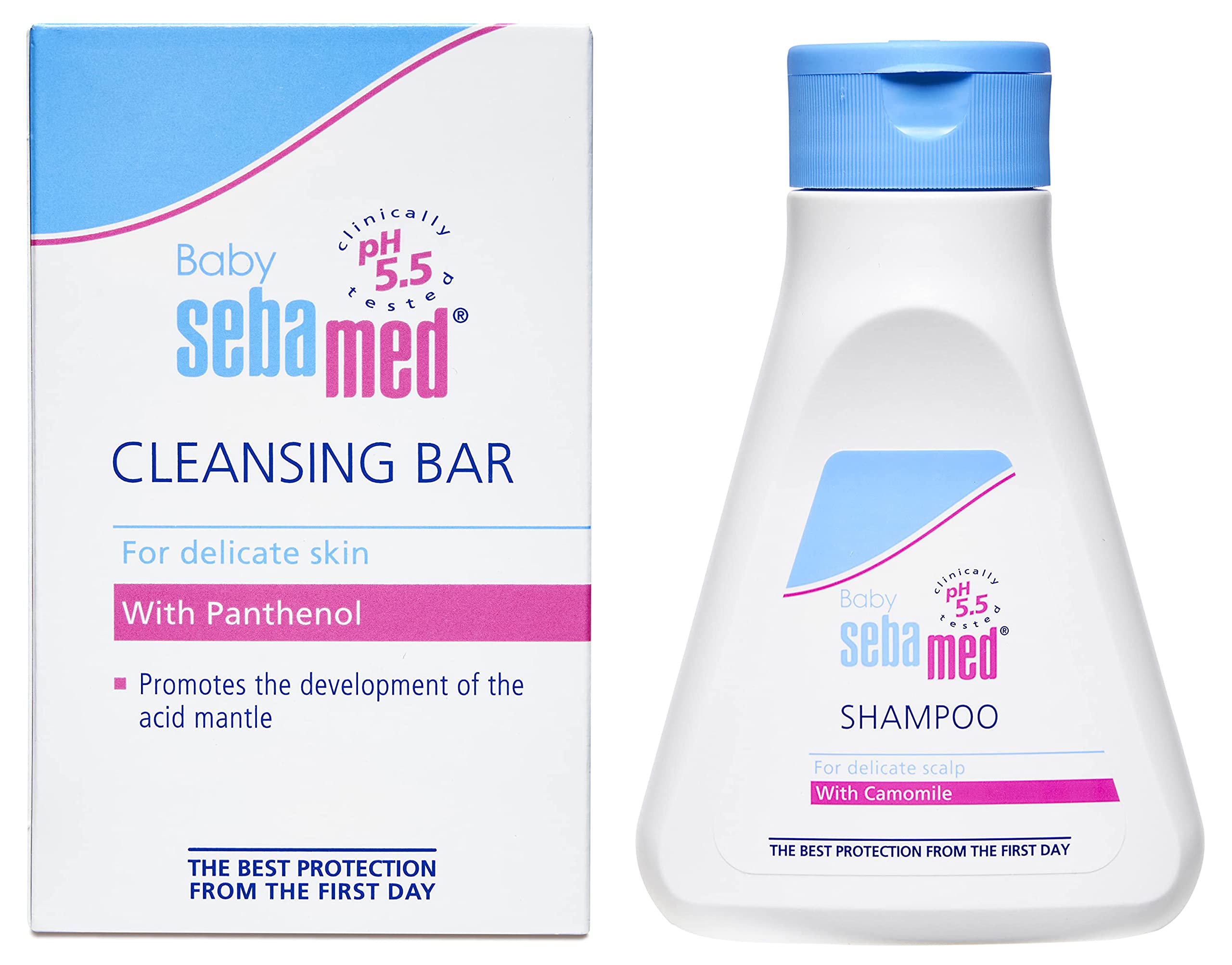 SebaMed Baby Cleansing Bar (150g) & Baby (Children) Shampoo 150ml Combo-image-17