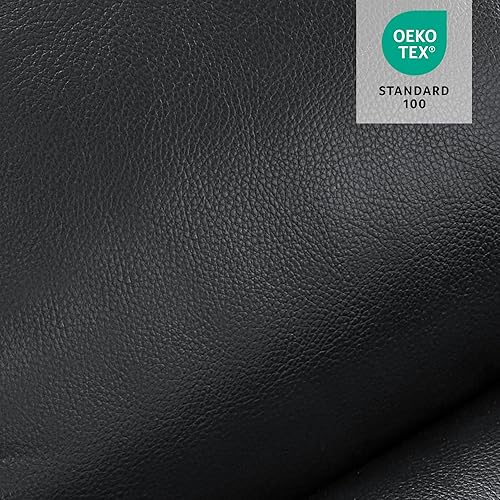 Miniatura 159 de MCombo Silla reclinable eléctrica de doble motor para personas mayores, silla elevadora plana con calor y masaje, portavasos, puertos USB, piel