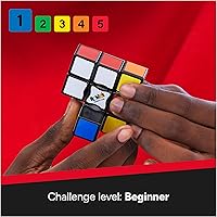 Vista 21 de Rubik’s Cube, Aprendiz, Cubo Principiante 2x2, Rompecabezas Clásico de Combinación de Colores, Rompecabezas Sensorial para Solución de Problemas