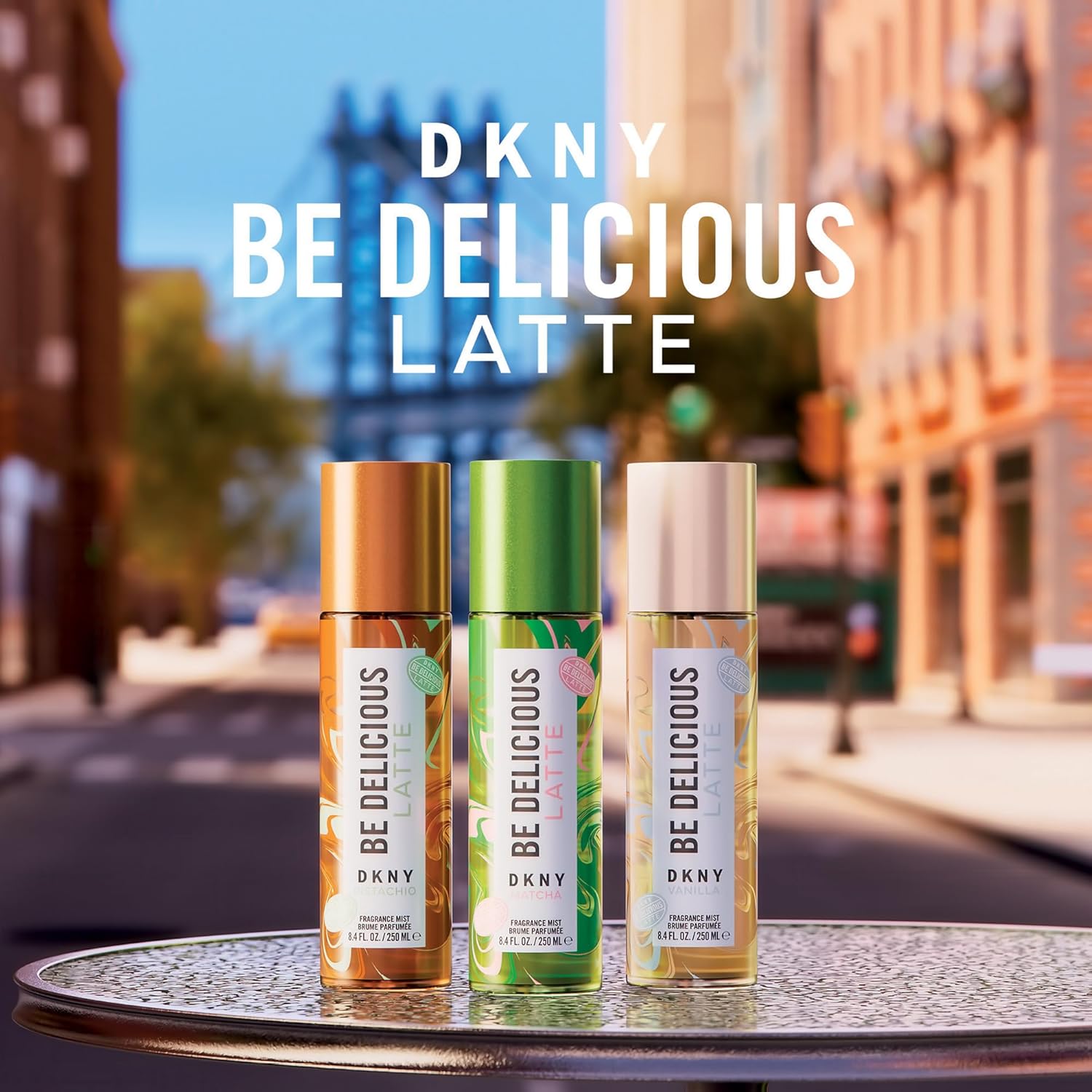 DKNY Be Delicious Latte Vanilla Fragrance Mist For Women, 8.4 Fl. Oz. - Image 3