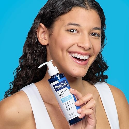 Miniatura 7 de PanOxyl Gel de gel para acné, ácido salicílico al 2%, hidrata con algas azules y aloe vera, matifica con zinc PCA, nutre la piel con extracto de té