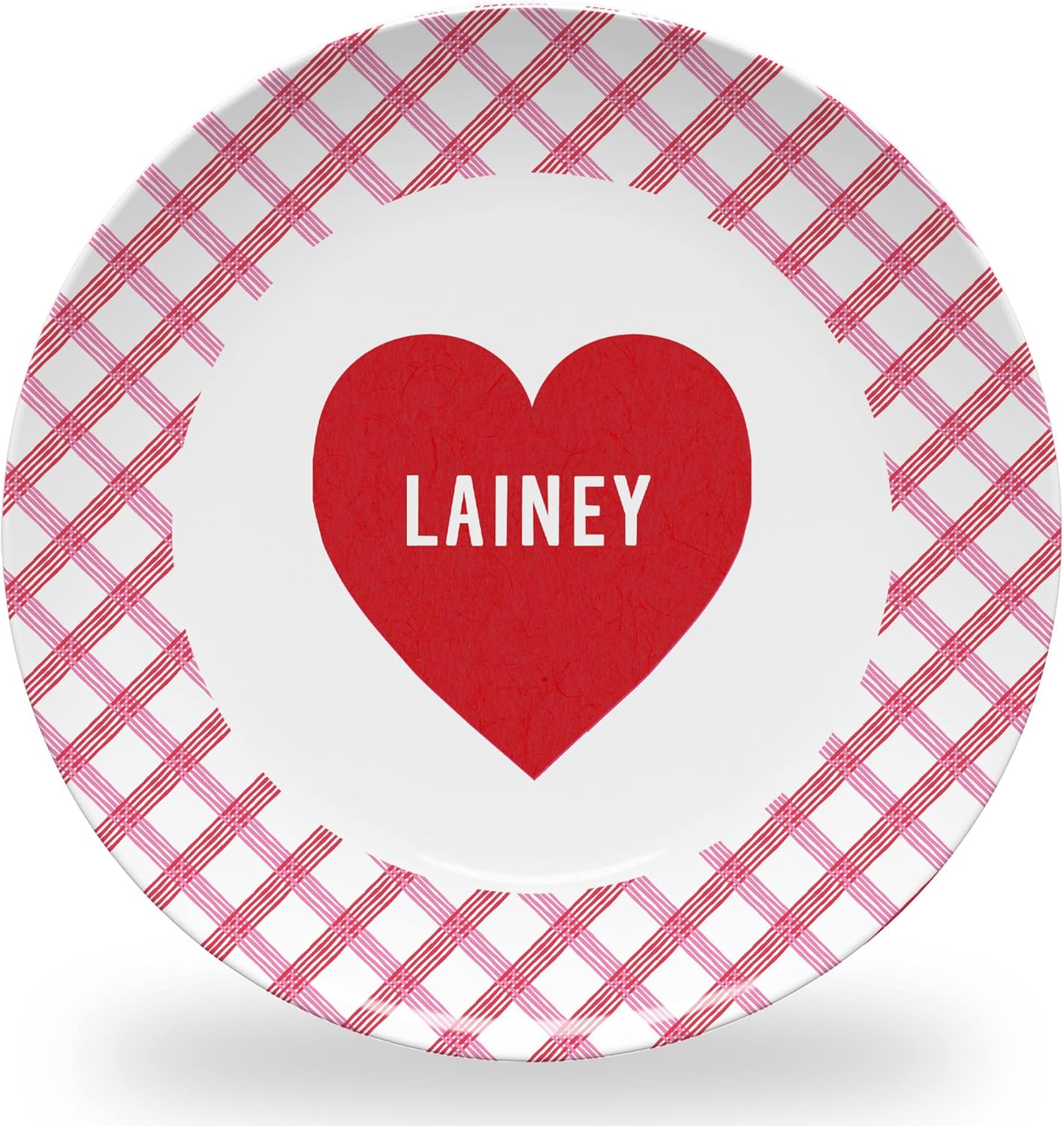 Tiny Expressions - Personalized Holiday Plates for Kids with Customized Name | BPA Free | Dishwasher Safe | Made in the USA (St. Patrick's Day Plate)