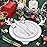 bUCLA 600pcs Silver Plastic Dinnerware Set for 100 Guests - Silver Christmas Dinnerware Set Disposable for Party - Include 100 Dinner Plates,100 Dessert Plates,100Cups,100 Knives,100 Forks,100 Spoons