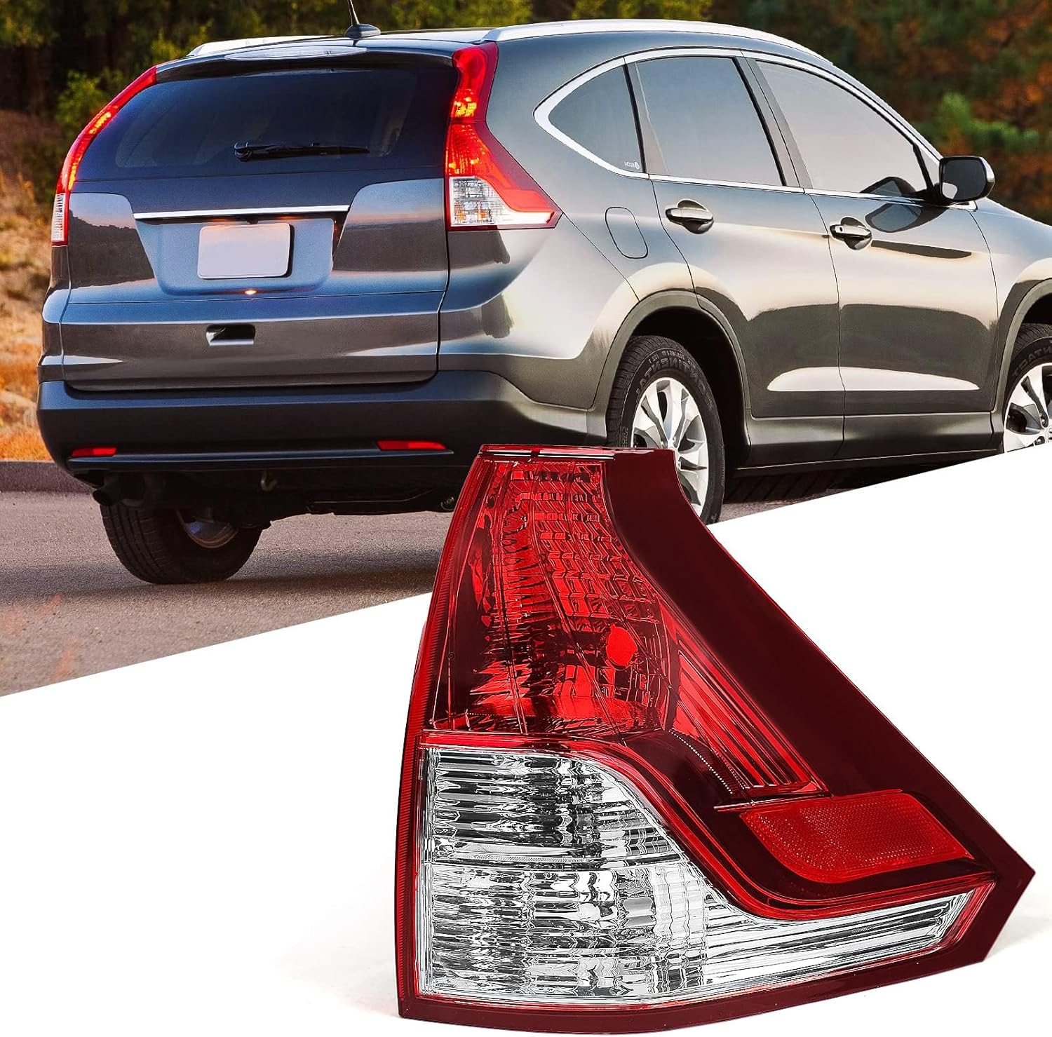Huray Tail Light Assembly for Honda CR‑V (Passenger Right)