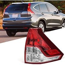 Huray Tail Light for Honda CRV 2012 2013 2014 Taillight Assembly Brake Lamp Replacement 33550-T0A-A01 Passenger Side Right