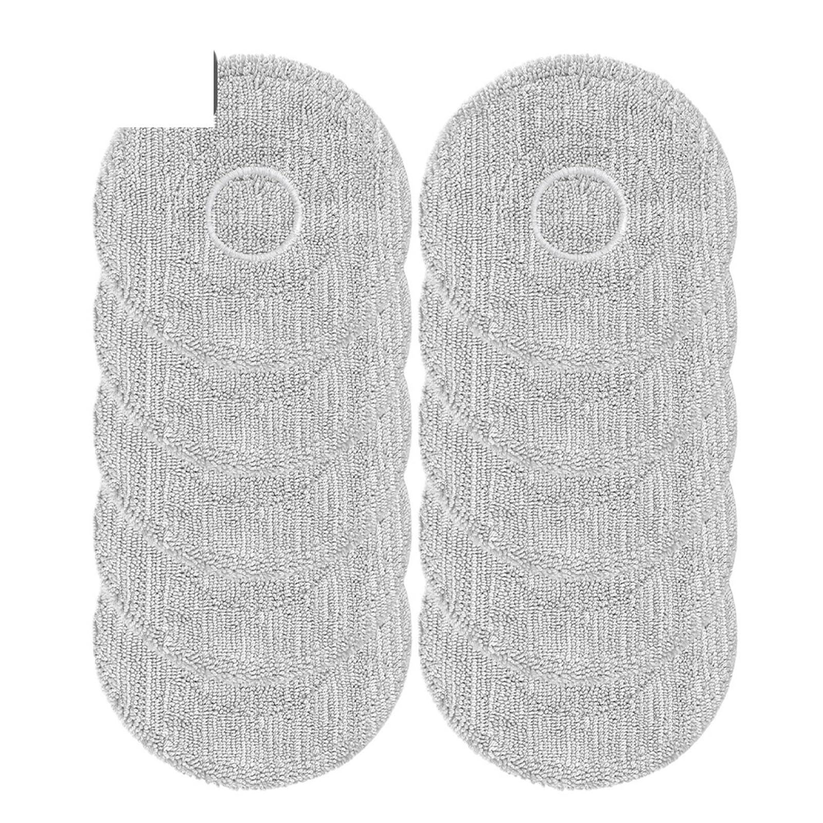 Kit panno in microfibra lavabile e riutilizzabile, compatibile con Xiaomi, robot aspirapolvere S40 Pro/OV71GL, confezione da 4/10(SET2)