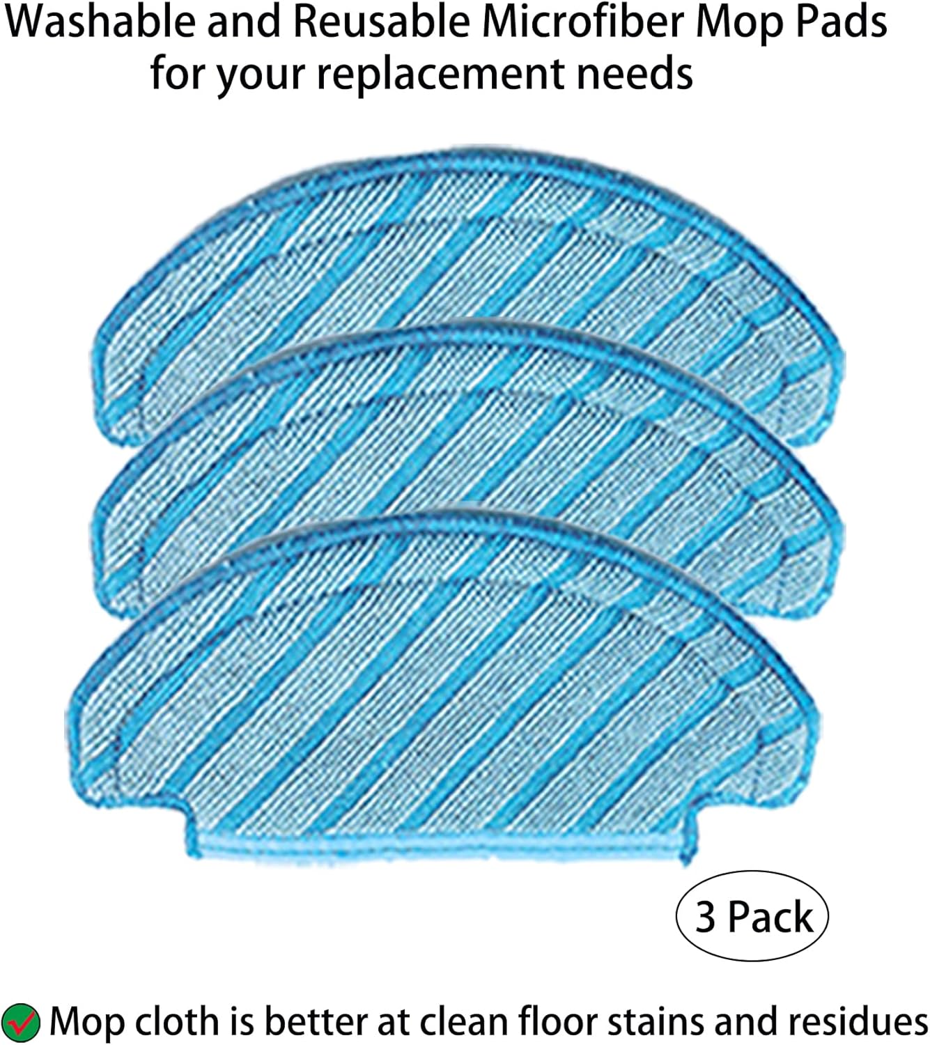 Replacement Accessories for Ecovacs Deebot T8+ /T9+ /N8+ /N8 Por+ /N10 Plus Robot Vacuum Main Side Brush Filter Mop Pad Dust Bag Parts