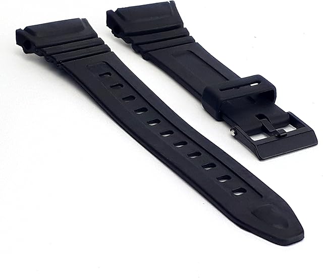 Black Replacement Watch Strap Band for Casio W96H W96 W-96H 577EA1 UK Stock