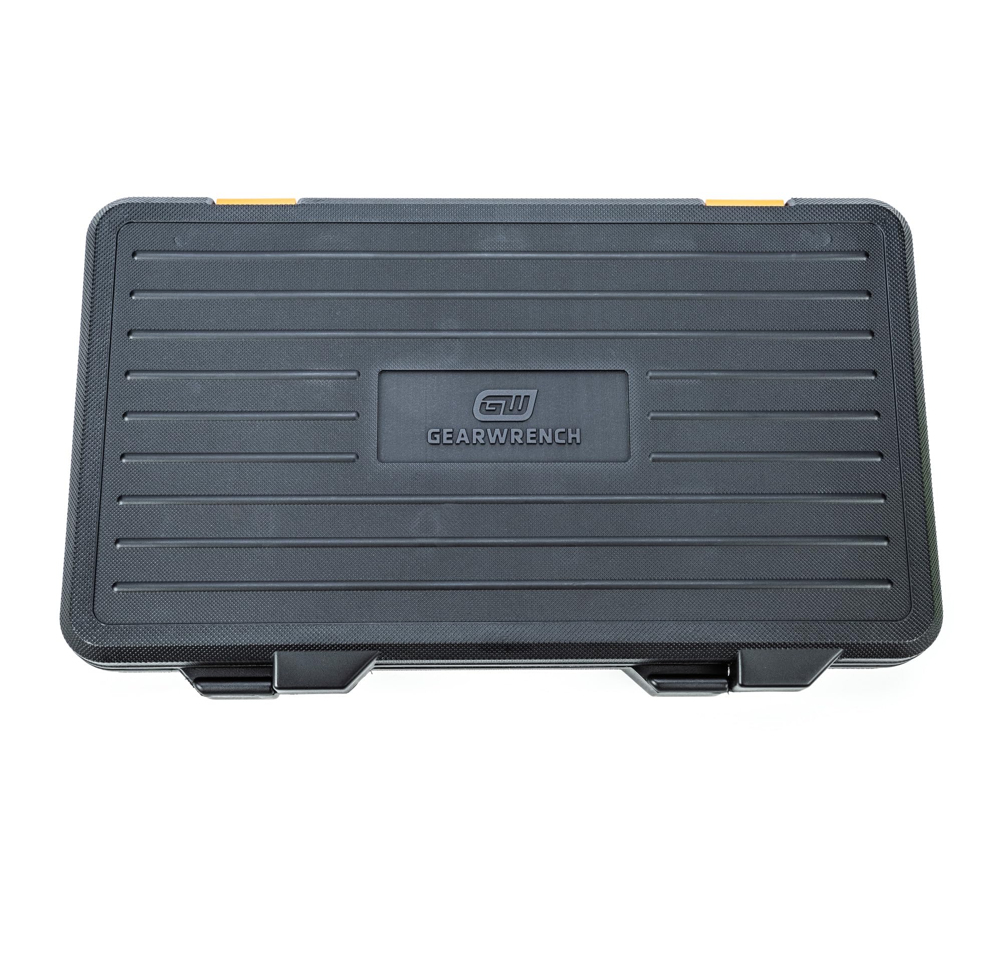 GEARWRENCH 118 szt. 1/10.2 cm, 3/20.3 cm i 1/5.1 cm Drive 6 & 12 Pt. Zestaw narzędzi mechanicznych, standardowy i głęboki, SAE/metryczny - 83001D