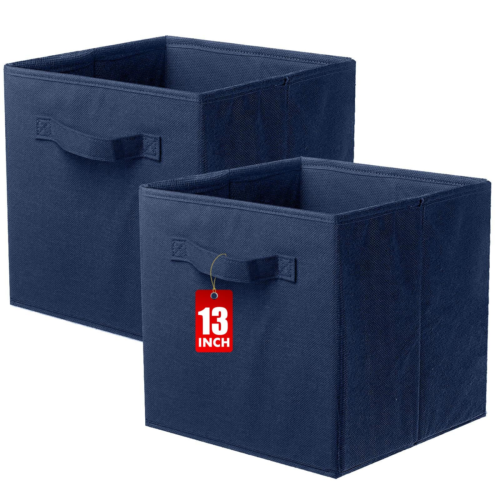 powerking Cube Storage Boxes, Foldable Fabric Storage Bins And Cloth Storage Organizer Drawer For Shelves, Closet And Toys Storage, 33 X 33 X 33 CM — image 1