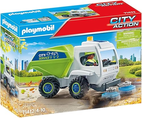 Miniatura 3 de PLAYMOBIL Barredora de camino City Action - 71432