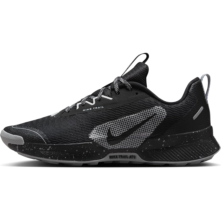 NIKE FQ0902-001 Juniper Trail 3 Donna, Black/Black-Wolf Grey-Photon Dust EU 37.5