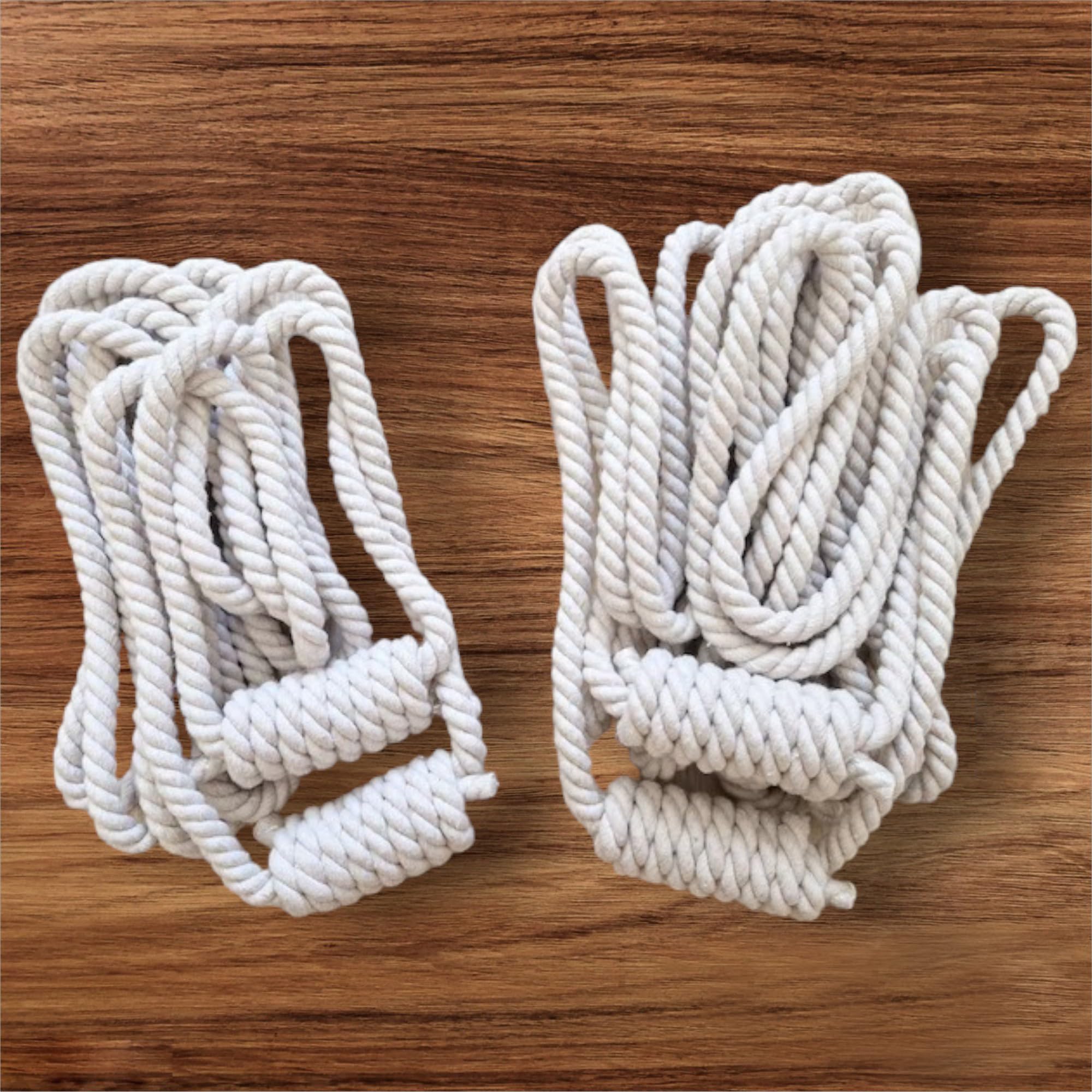 esselkay yoga stretching strap, flexibility trainer with door anchor, 2 pack, white