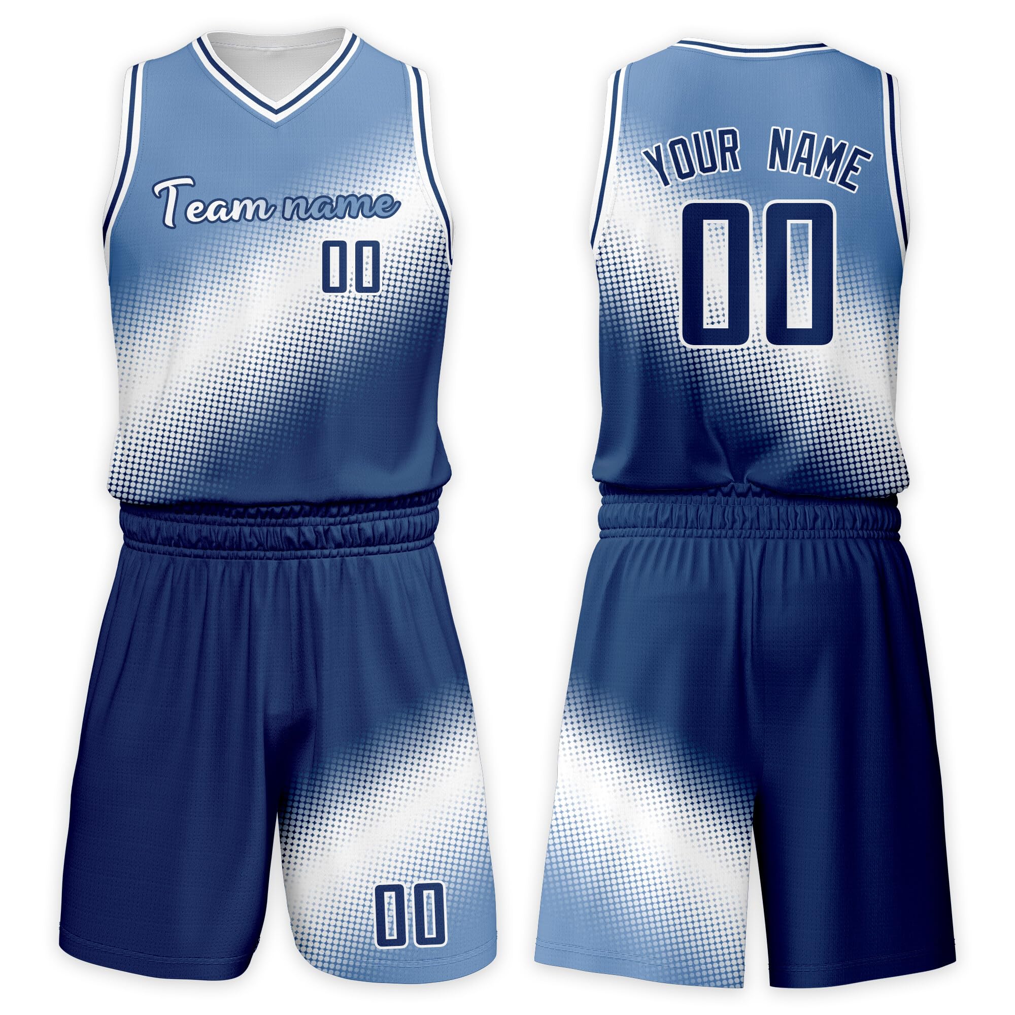Custom Basketball Jersey Suit Men Women Youth Kids Kit Personized Name Number Jersey/Shorts Uniform Boys Girls Fans Gift