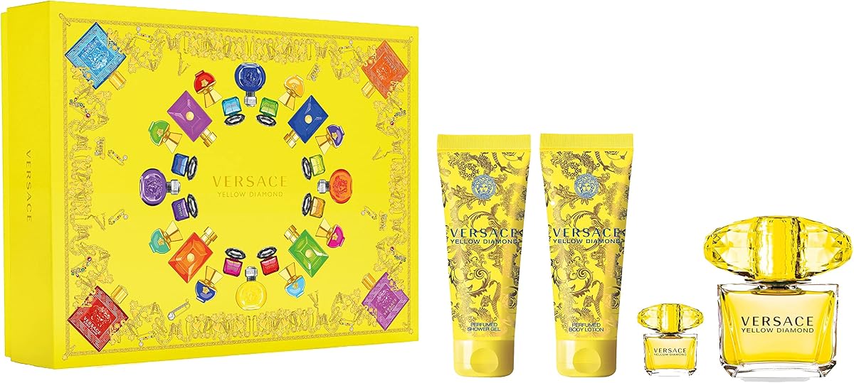 Set de regalo EDT Yellow Diamond 4 UNIDADES