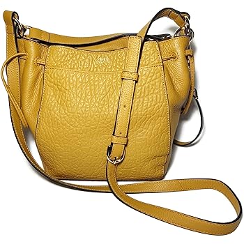 vince camuto yellow purse