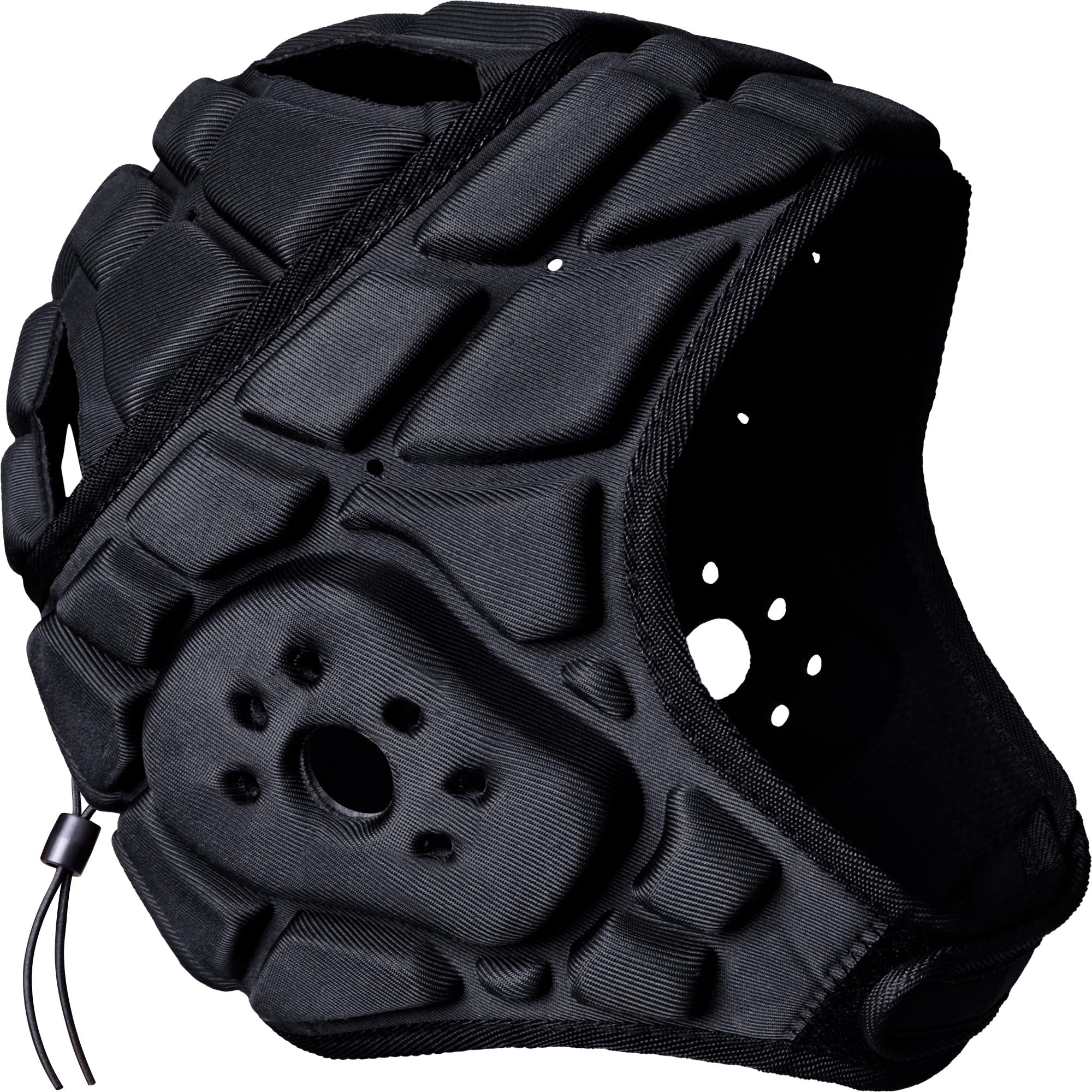 COOLOMG Casque de protection de la tête de rugby - Casque de football - Gardien de but - Rembourré - Pour homme et femme - Réglable - Multi-usages