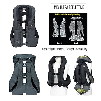 hit-air(無限電光)エアーバッグベストブラックM MLV-RC hit-air(無限電光) エアーバッグベスト ブラック 2XLサイズ MLV