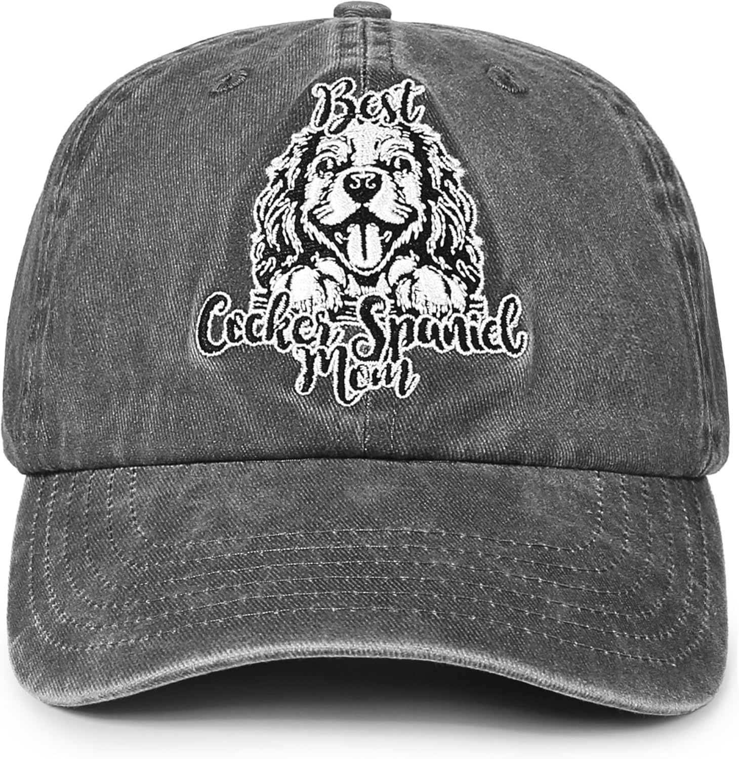 InnoBeta Cocker Spaniel Mom Gifts Hat for Women, Cocker Spaniel Gifts for Christmas, Birthday, Adjustable Embroidered Baseball Cap